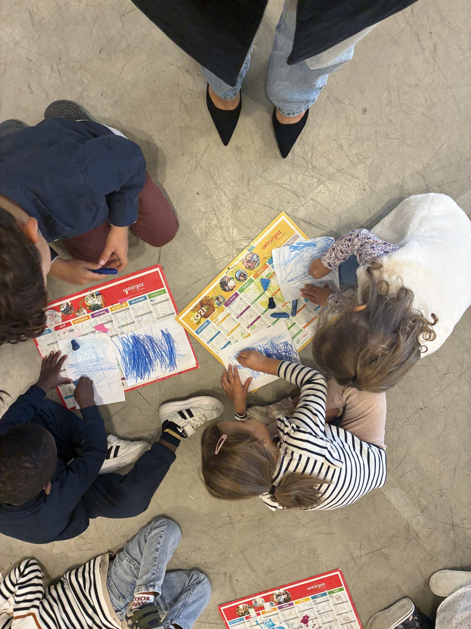 Visite de l’exposition « Ce que le ciel ne dit pas » – médiation culturelle autour des peintures d’Alexandre Lichtblau.