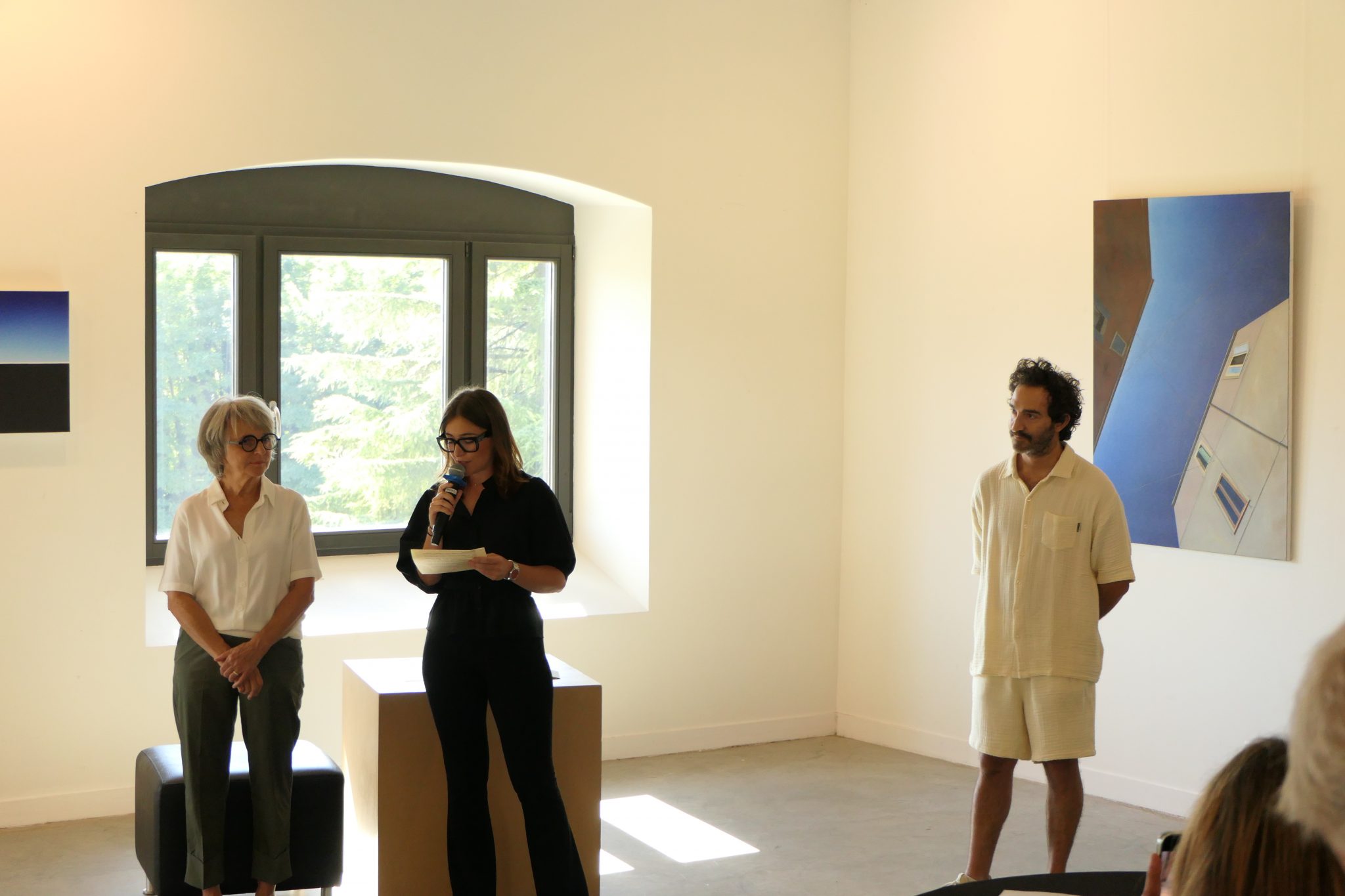 Ferme de Bressieux, lieu d’exposition en Savoie accueillant « Ce que le ciel ne dit pas » d’Alexandre Lichtblau.